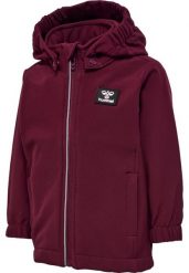 Kurtka przeciwdeszczowa z kapturem dla dziewczynki Hummel Mars Tex Mini Softshel. Fioletowe kurtki i płaszcze dla dziewczynek Hummel, bez wzorów, z materiału, z kapturem. Za 296.50 zł.