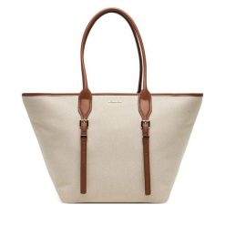 Torebka MICHAEL Michael Kors. Brązowe torebki do ręki damskie MICHAEL Michael Kors, bez wzorów, klasyczne, bez dodatków. Za 669.99 zł.