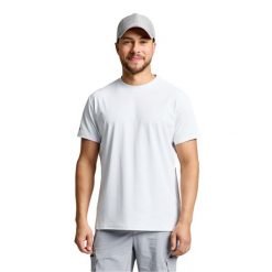 T-Shirt Slam Tech Pique Dorosłych. Białe t-shirty męskie SLAM, m, bez wzorów, z materiału, sportowe, bez kołnierzyka. Za 271.75 zł.