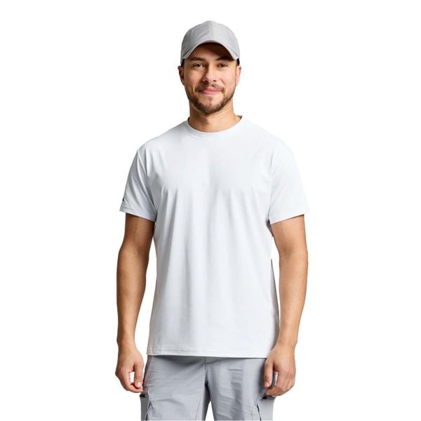 T-Shirt Slam Tech Pique Dorosłych. Niebieskie t-shirty męskie SLAM, na zimę, l, bez wzorów, z materiału, klasyczne, bez kołnierzyka. Za 264.10 zł.