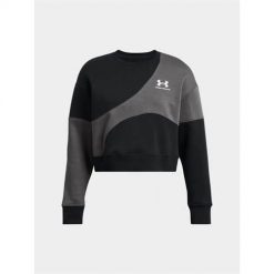 Bluza sportowa damska Under Armour 1382721001. Czarne bluzy sportowe damskie Under Armour, xl, bez wzorów, bez kaptura. Za 375.00 zł.