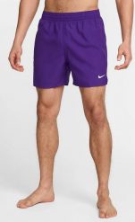 Szorty kąpielowe męskie Nike Essential 5" Volley. Fioletowe krótkie spodenki sportowe męskie Nike, l, bez wzorów, z materiału, żeglarskie. Za 121.99 zł.