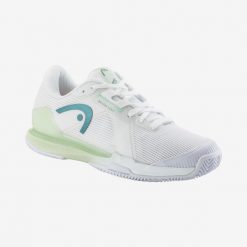 HEAD Sprint Pro 4.0 Clay Buty do tenisa damskie. Białe obuwie sportowe damskie Head, bez wzorów, do biegania. W wyprzedaży za 612.00 zł.