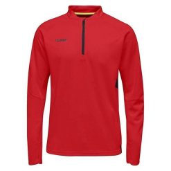 Bluza Hummel Tech Move Czerwona 2XL dla Mężczyzn. Szare bluzy męskie Hummel, m, bez wzorów, z elastanu, z kapturem. Za 201.99 zł.