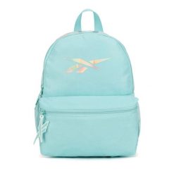 Plecak Reebok. Niebieskie plecaki damskie Reebok, bez wzorów, sportowe. Za 89.99 zł.