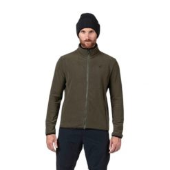 Polarowa kurtka narciarska z pełnym zamkiem Rossignol Strawpile. Zielone bluzy męskie Rossignol, na zimę, bez wzorów, z polaru, narciarskie. Za 443.00 zł.