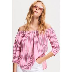 Bluzka hiszpanka z bawełny organicznej - Czerwony. Bluzki damskie marki Reserved. Za 69.99 zł.