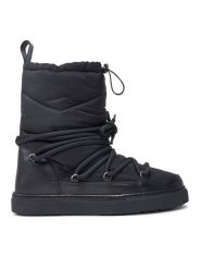 Inuikii Śniegowce Mountain High 65207-078 Czarny. Czarne buty zimowe dziewczęce Inuikii, bez wzorów, z materiału, bez zapięcia. Za 939.99 zł.