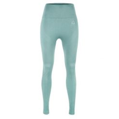 Legginsy fitness damskie Beshaped Femme Force bezszwowe. Niebieskie legginsy damskie BESHAPED, m, bez wzorów, z nylonu, na fitness i siłownię. Za 179.00 zł.
