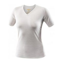 Devold Koszulka Termoaktywna Z Krótkim Rękawem Breeze T-Shirt V-Neck Offwhite Xs. Szare koszulki sportowe damskie Devold, z materiału, z krótkim rękawem. W wyprzedaży za 199.00 zł.