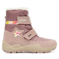 Śniegowce Primigi. Czerwone śniegowce dziewczęce Primigi, z gore-texu, bez zapięcia. Za 489.99 zł.