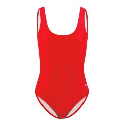 Kostium kąpielowy Beco czerwony. Czerwone kostiumy jednoczęściowe damskie Beco, s, bez wzorów, z elastanu, klasyczne, do pływania. Za 220.99 zł.