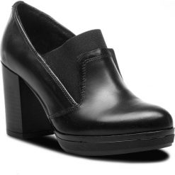 Półbuty SERGIO BARDI - Ingria FW127375318KD 101. Czarne półbuty damskie Sergio Bardi, z materiału. W wyprzedaży za 219.00 zł.