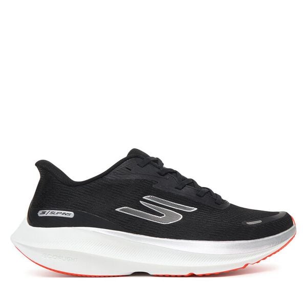 Buty do biegania Skechers. Czarne buty sportowe męskie Skechers, bez zapięcia, do biegania. Za 364.99 zł.
