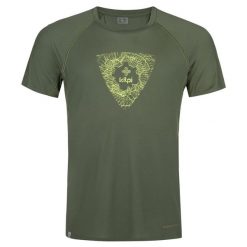 Koszulka Kilpi Wylder. Zielone koszulki sportowe męskie Kilpi, m, bez wzorów, z materiału, bez kołnierzyka, bez ramiączek, do biegania. Za 145.00 zł.