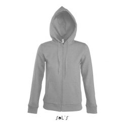 Bluza damska z kapturem Sol's Seven. Niebieskie bluzy damskie SOL'S, s, bez wzorów, z bawełny, z kapturem. Za 156.50 zł.