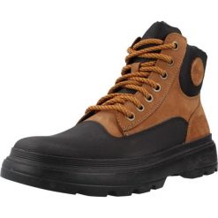Buty GEOX J KIDDARTAH BOY WPF Brązowy. Brązowe trekkingi męskie Geox, trekkingowe. Za 298.99 zł.