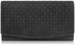 Paolo Peruzzi Portfel damski skórzany w stylu vintage duży czarny T-109-HBL. Czarne portfele damskie Paolo Peruzzi, bez wzorów. Za 102.66 zł.