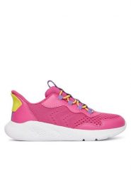 Geox Sneakersy J65NTA 01454 C8DN8 S Granatowy. Niebieskie buty sportowe dziewczęce Geox, bez wzorów, z materiału, bez zapięcia. Za 229.99 zł.