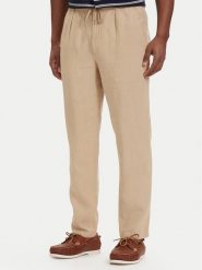 Polo Ralph Lauren Spodnie materiałowe 710940611010 Beżowy jasny Tapered Fit. Brązowe spodnie materiałowe męskie Polo Ralph Lauren, m, bez wzorów, ze lnu. Za 1,299.00 zł.