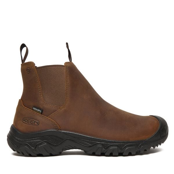 Sztyblety Keen. Brązowe botki męskie Keen, bez wzorów, bez zapięcia. Za 719.99 zł.