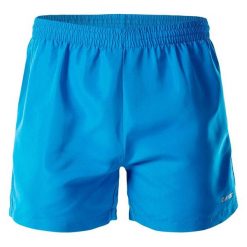Męskie Szorty Matowe. Czarne krótkie spodenki sportowe męskie Hi-tec, m, bez wzorów, trekkingowe. Za 67.99 zł.
