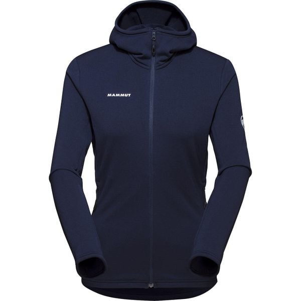 Bluza damska Mammut Aconcagua Light ML Hooded Jacket. Niebieskie bluzy damskie Mammut, m, bez wzorów, z elastanu, z kapturem. Za 569.99 zł.