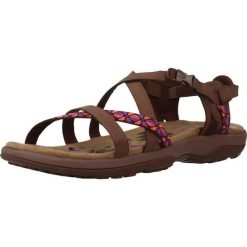 Sandały SKECHERS REGGAE SLIM VACAY Brązowy. Brązowe obuwie sportowe damskie Skechers, bez wzorów, z syntetyku, bez obcasa, bez zapięcia. Za 254.99 zł.