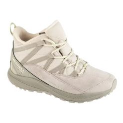 Buty Merrell Bravada Edge 2 Thermo Demi Wp J038200 beżowy. Brązowe obuwie sportowe damskie bez wzorów, z gumy. Za 732.69 zł.