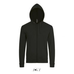 Bluza z kapturem Sol's Stone. Czarne bluzy męskie SOL'S, m, bez wzorów, z bawełny, z kapturem. Za 133.20 zł.