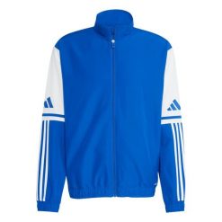 Bluza męska adidas Squadra 25 Presentation. Niebieskie bluzy męskie Adidas, m, bez wzorów, z poliesteru, bez kaptura. Za 152.99 zł.