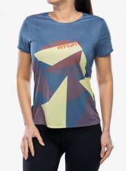 Koszulka wspinaczkowa damska La Sportiva Comp T-Shirt. Niebieskie t-shirty damskie La Sportiva, l, bez wzorów, z materiału, bez kołnierzyka. Za 175.99 zł.