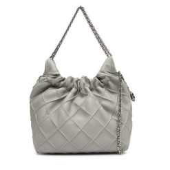Torebka Tory Burch. Szare torebki do ręki damskie Tory Burch, bez wzorów, klasyczne, bez dodatków. Za 2,729.00 zł.