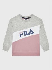 Fila Bluza Canicatti FAK0197 Różowy Regular Fit. Czerwone bluzy dla dziewczynek Fila, bez wzorów, z syntetyku, bez ramiączek, bez kaptura. Za 109.99 zł.