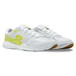 Buty do chodzenia damskie Salming Viper 5. Białe obuwie sportowe damskie SALMING, bez wzorów, z materiału, do piłki ręcznej. Za 501.00 zł.