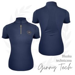 Bluzka techniczna z krótkim rękawem JD ATTACK Ginny Tech. Czarne bluzki damskie JD ATTACK, l, bez wzorów, z elastanu, bez kołnierzyka, bez ramiączek. Za 391.90 zł.