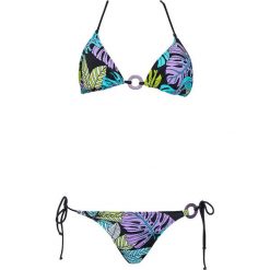 Bikini "Exotic" w kolorze czarnym ze wzorem. Czarne bikini damskie marki Ocean Blue Swimwear, bez wzorów. W wyprzedaży za 102.95 zł.