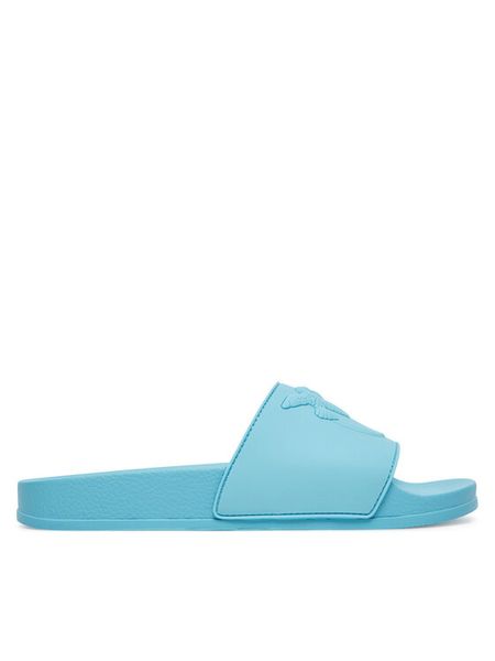 PINKO Klapki Dilly 01 SS0093 E027 Niebieski. Niebieskie klapki damskie Pinko, bez wzorów, z tworzywa sztucznego, bez obcasa. Za 209.99 zł.