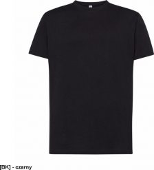 JHK TSRA170 - T-shirt męski z krótkim rękawem - czarny XL. Czarne t-shirty męskie JHK, m, bez wzorów, bez kołnierzyka. Za 14.59 zł.