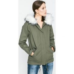 Answear - Kurtka Blossom Mood. Szare kurtki damskie ANSWEAR, z bawełny. W wyprzedaży za 149.90 zł.