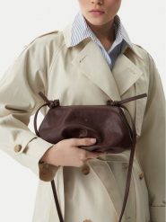 Balagan Torebka Plis M Brązowy ciemny. Brązowe torebki do ręki damskie BALAGAN, bez wzorów, ze skóry, bez dodatków. Za 999.99 zł.