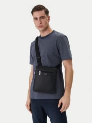 BOSS Saszetka Lewys Envelope 50562933 Czarny. Czarne saszetki męskie Boss, ze skóry. Za 449.99 zł.