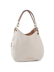 Michael Kors Torebka Lillie 30T9G0LE3B Beżowy. Brązowe torebki do ręki damskie Michael Kors, bez wzorów, ze skóry, bez dodatków. Za 1,909.00 zł.