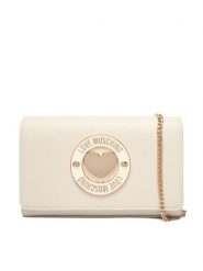 LOVE MOSCHINO Torebka JC4368PP0NKG0110 Écru. Torebki do ręki damskie Love Moschino, bez wzorów, ze skóry, wizytowe, bez dodatków. Za 569.99 zł.