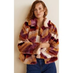 Mango - Płaszcz Fargo. Brązowe płaszcze damskie Mango. Za 299.90 zł.