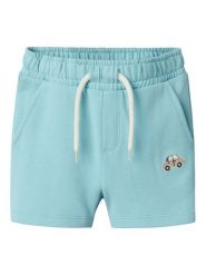 NAME IT Szorty sportowe Fritzo 13238144 Błękitny Regular Fit. Niebieskie szorty dla chłopców Name it, bez wzorów, z bawełny, sportowe. Za 59.99 zł.