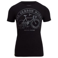 Koszulka damska Silvini Pelori. Brązowe koszulki sportowe damskie Silvini, s, bez wzorów, bez kołnierzyka, bez ramiączek, rowerowe. Za 190.00 zł.