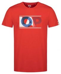 T-shirt męski Loap Albertto czerwony 2XL. Czerwone t-shirty męskie ÀLG, m, bez wzorów, z bawełny, biznesowe, bez kołnierzyka. Za 144.99 zł.