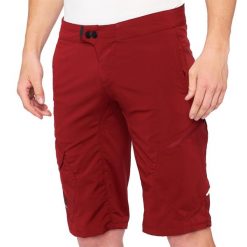 Krótki 100% Ridecamp. Brązowe krótkie spodenki sportowe męskie 100%, xs, bez wzorów, rowerowe. Za 304.05 zł.