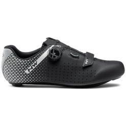 Buty szosowe męskie Northwave Core Plus 2. Czarne buty sportowe męskie Northwave, bez zapięcia, rowerowe. Za 494.00 zł.